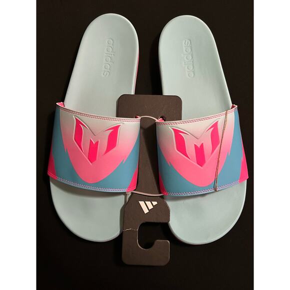 adidas Adilette Messi Slides / Size 13 / Brand New - Picture 1 of 6